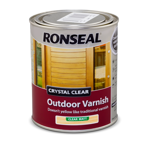 CRYSTAL CLEAR OUTDOOR VARNISH 