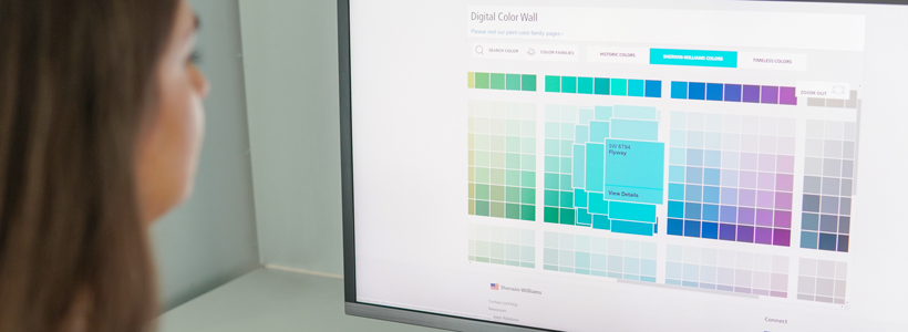 ColourSnap® Visualizer για το Διαδίκτυο