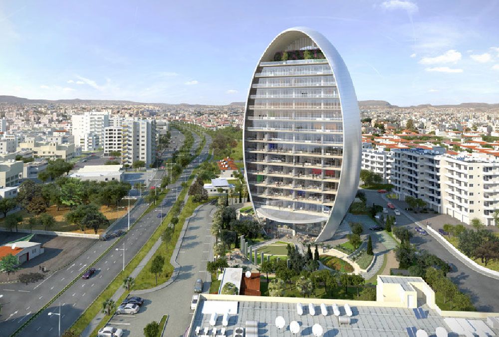 Oval Building in Limassol
